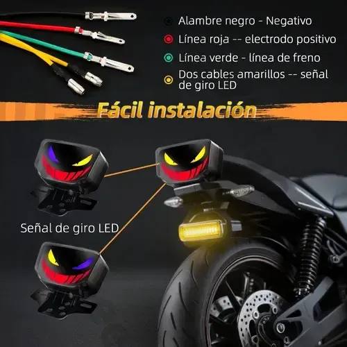 ✨LUZ TRASERA CON LUZ LED😈