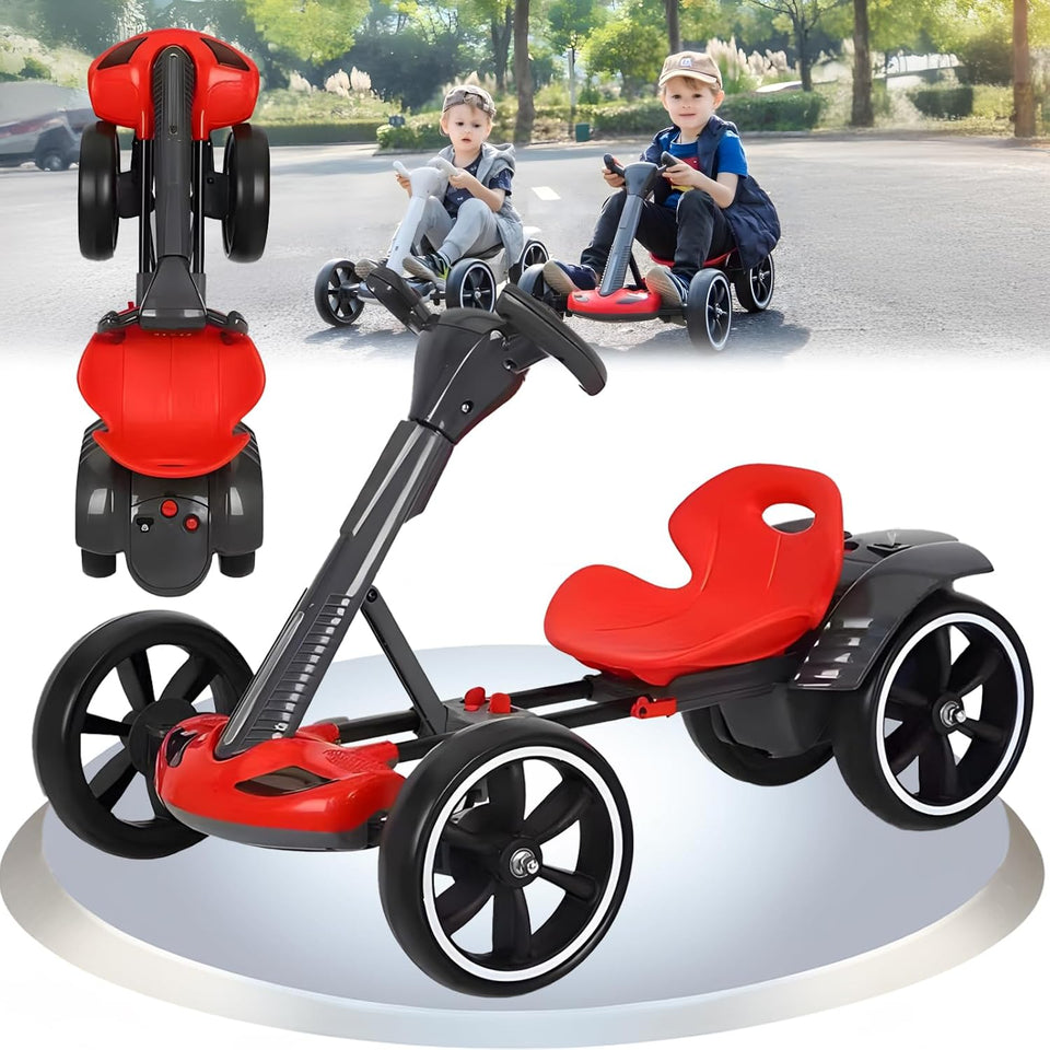 👦CARRITO ELECTRICO PEGABLE🎁 VELOCIDAD 6KM/H + MOTOR 390 WATTS