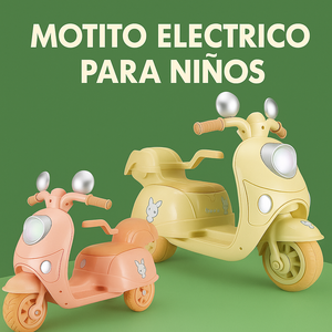 🎁 MOTITO ELECTRICA PARA NIÑOS 🛵 CON CONTROL REMOTO🎮