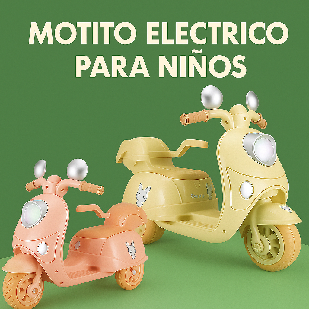 🎁 MOTITO ELECTRICA PARA NIÑOS 🛵 CON CONTROL REMOTO🎮