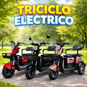 TRICICLO ELECTRICO - 1000W 60V 20Ah 🔋