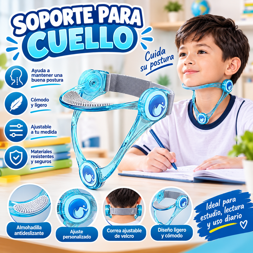 🧒 SOPORTE PARA CUELLO ✨ - CON GARANTIA MEDICA