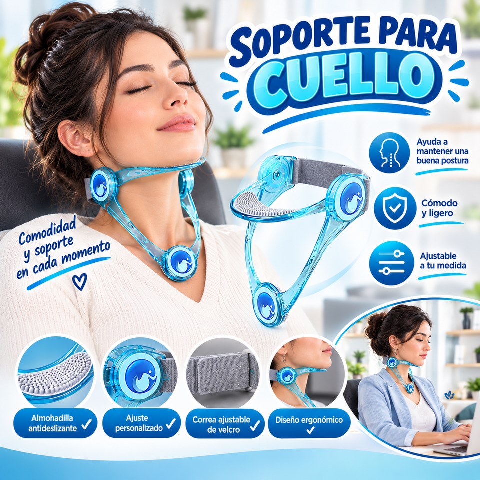 🧒 SOPORTE PARA CUELLO ✨ - CON GARANTIA MEDICA