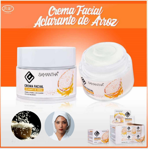 ✨CREMA EXFOLIANTE Y ACLARANTE DE ARROZ 💖