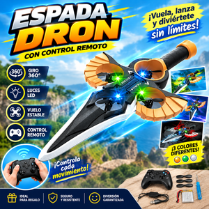 🎁 ESPADA DRON QUE VUELA CON CONTROL REMOTO 🔥