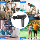 🎁 MASAJEADOR SMART + 6 VELOCIDAD Y 4 CABEZALES 🤩